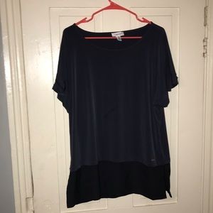 Navy Calvin Klein Top